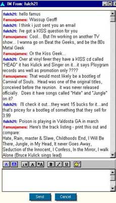 I really need to get a life.  Or find a good woman who appreciates 80s metal...